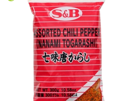 Assorted Chili Pepper (Nanami Togarashi) 300g pack For Discount