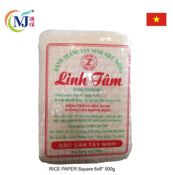 RICE PAPER Linh Tam Vietnam 500g pk Online