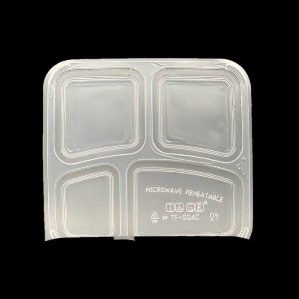 LUNCH BOX PLASTIC NATURAL 50pc pack Online Sale