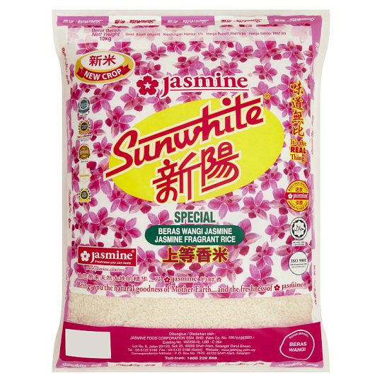 BERAS   RICE WANGI Fragrant Jasmine SunWhite 10kg bag Online now