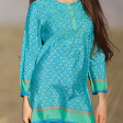 Poly-Silk Hand-Embroided Tunic Fashion