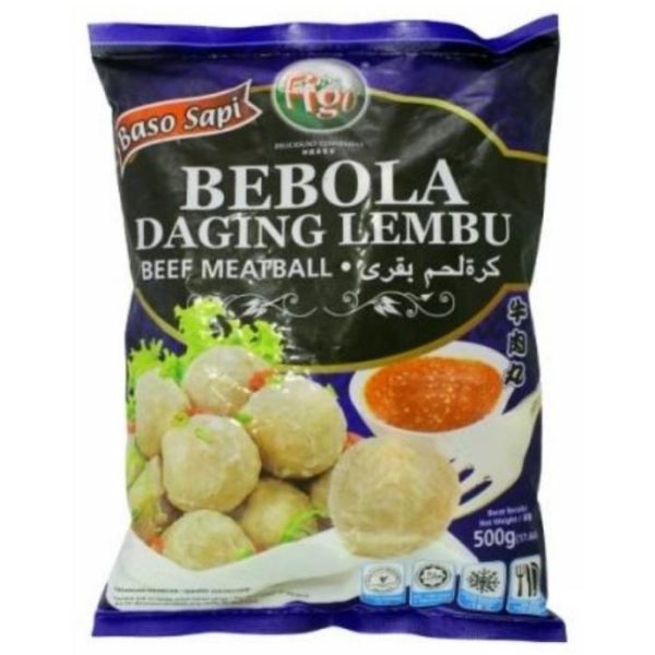 BEEF MEAT BALL BAKSO BIG Figo 500g pack Online