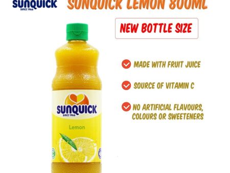 SUNQUICK LEMON 840ml bottle Cheap