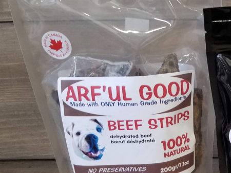 Arf ul Good Beef Strips 200 g Online