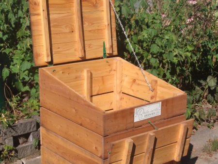 Composteur écologique en bois (2.0 Boîte verte) For Cheap