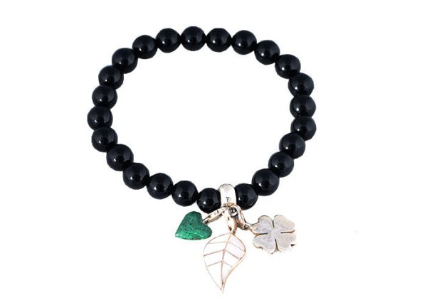 Onyx Charm Bracelet Online