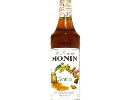 MONIN Caramel Syrup 700ml bottle Online Sale