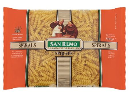 SAN REMO SPIRAL 500g pack For Discount