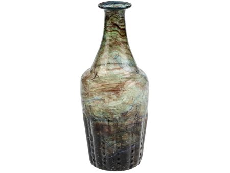 Recycled Glass Bottle Vase - India For Discount