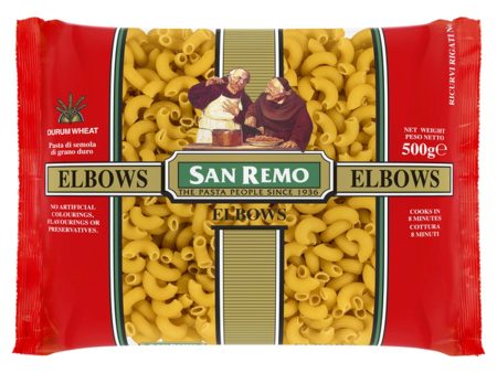 ELBOW SanRemo 500g pack Online Hot Sale