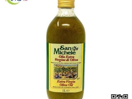 OLIVE OIL ExtraVirgin SanMichelle 1 Liter bottle For Cheap