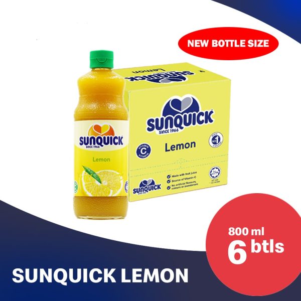 SUNQUICK LEMON 840ml bottle Cheap