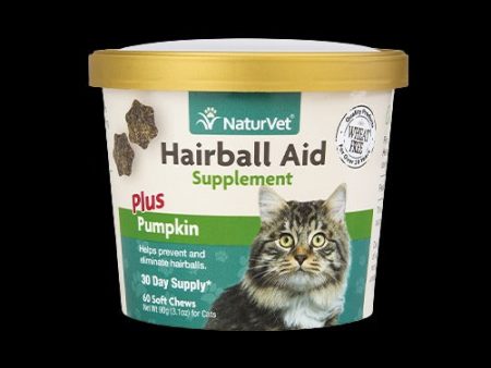 NaturVet Cat Hairball Aid Soft Chews Cheap