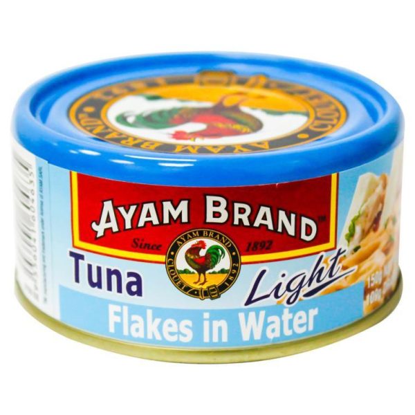 TUNA FLAKE InWater Ayam Brand 160g can Fashion