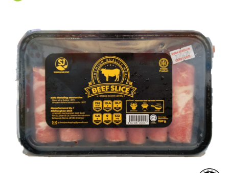 BEEF SLICE ROLL Steamboat 10pcs150g pack Australian HALAL Discount