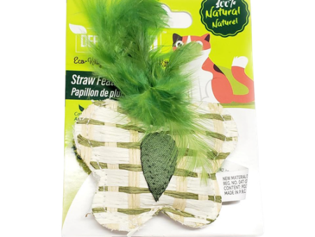 Define Planet Straw Feathered Butterfly Hot on Sale