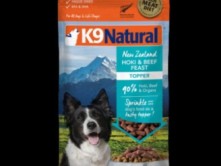 K9 Natural Freeze Dried Topper - Hoki & Beef Feast Online now