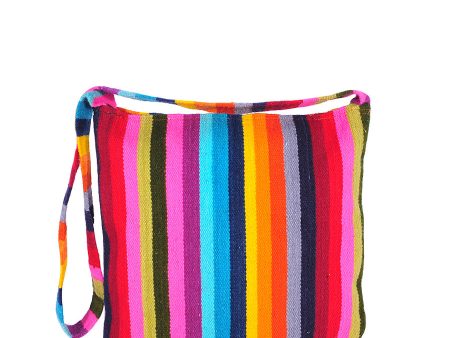 Multicolor Wool Messenger Bag Fashion