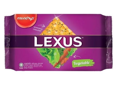 BISCUIT LEXUS VEGETABLE Munchys 200g pack Fashion