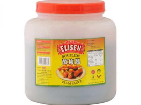 PLUM SAUCE Elisan 3 liter tub Discount