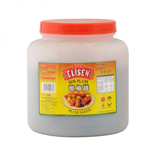 PLUM SAUCE Elisan 3 liter tub Discount