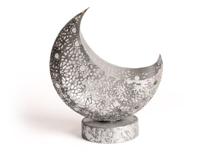 Crescent Moon T-Lite Candle Holder Online Sale