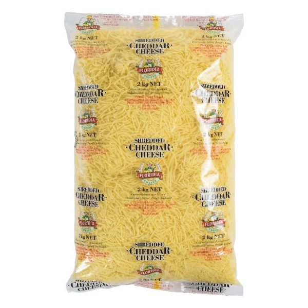 CHEESE CHEDDAR SHREDDED Australian Happy2kg  Pack Online