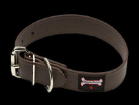 Smoochy Poochy Polyvinyl Buckle Collar - Brown Online Hot Sale