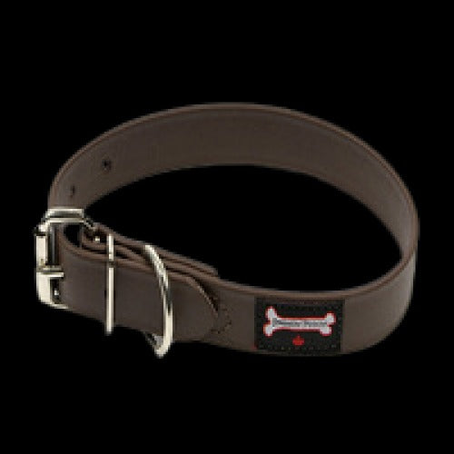 Smoochy Poochy Polyvinyl Buckle Collar - Brown Online Hot Sale