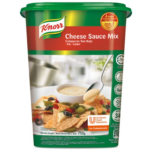 KNORR CHEESE SAUCE Mix 750g tub on Sale