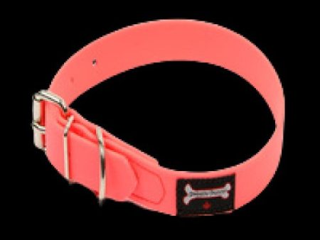 Smoochy Poochy Polyvinyl Buckle Collar - Hot Pink Sale