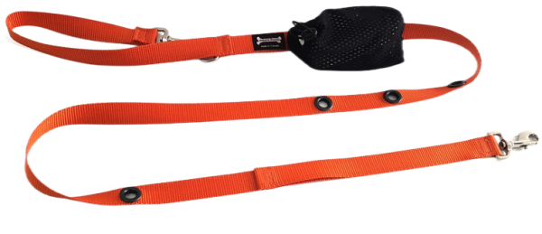 Smoochy Poochy Hands Free Leash - Pumpkin Online