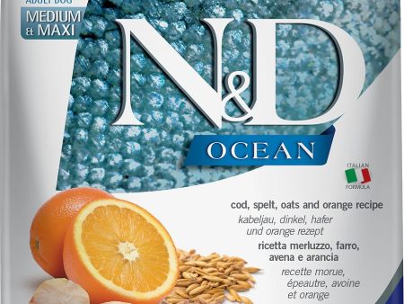 Farmina N&D Ocean Ancestral Codfish & Orange Med Maxi For Cheap