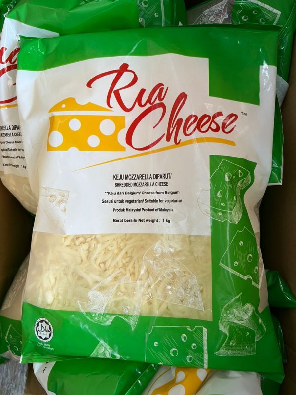 CHEESE MOZZARELLA SHREDDED Natural 1kg pack For Cheap