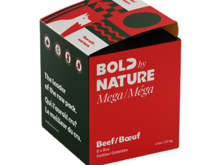 Bold By Nature Mega Patties - Beef 1.81 KG Supply