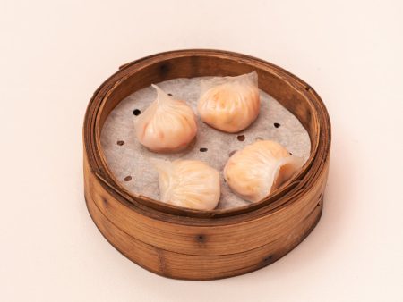 Steamed Fresh Prawn Dumplings 經典鲜虾饺 (4pcs) Discount