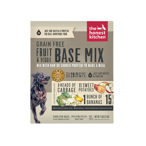 The Honest Kitchen Base Mix Fruit & Veggie 3LB Hot on Sale