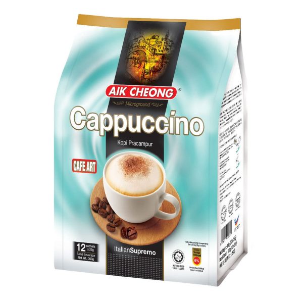 CAPPUCCINO AIK CHEONG 25g x 12 sachets pack Online Hot Sale