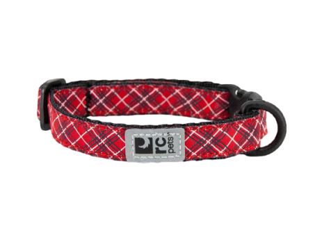 RC Pet Kitty Collar - Red Tartan Fashion