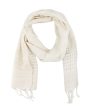 Organic Silk Scarf- Cream Discount