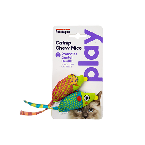 Outward Hound Catnip Chew Mice x2 Supply