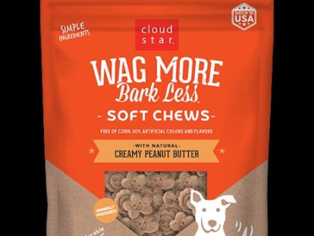 Cloud Star Wag More Bark Less Soft Peanut Butter 6OZ For Cheap