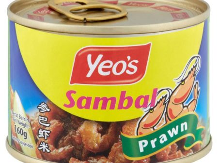 SAMBAL UDANG YEOS 160g tin Online Hot Sale