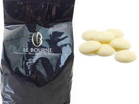 CHOCOLATE Compound WHITE LeBourne 1kg block Online Hot Sale