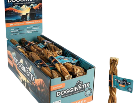 Dogginstix Braided Lamb Collagen 6  Online Sale