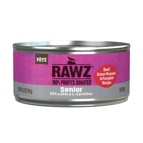 Rawz Senior Beef Green Mussels Pumpkin 156g Hot on Sale