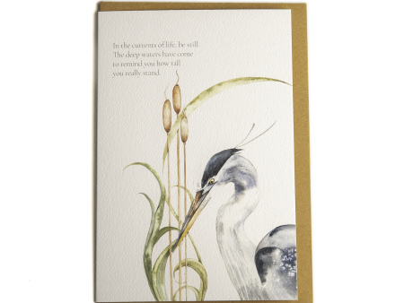 In the currents of life be still  - Greeting Card Online Hot Sale