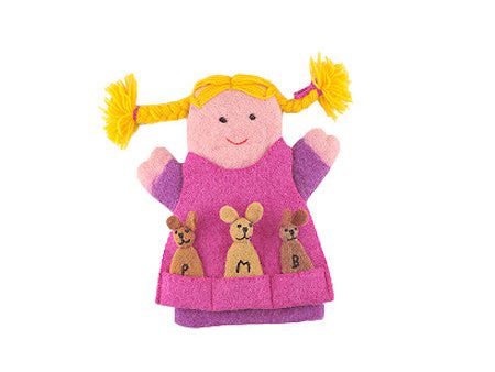 Goldilocks & The Three Bears Puppet Set Online Sale