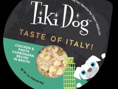 Tiki Dog Taste of the World 3 oz cups Online Hot Sale