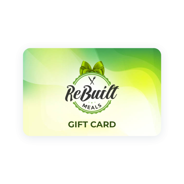 ReBuilt Meals Gift Card Discount